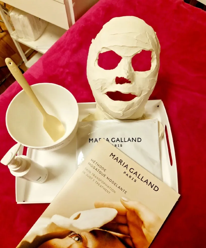 Maria Galland kipsinaamiohoito