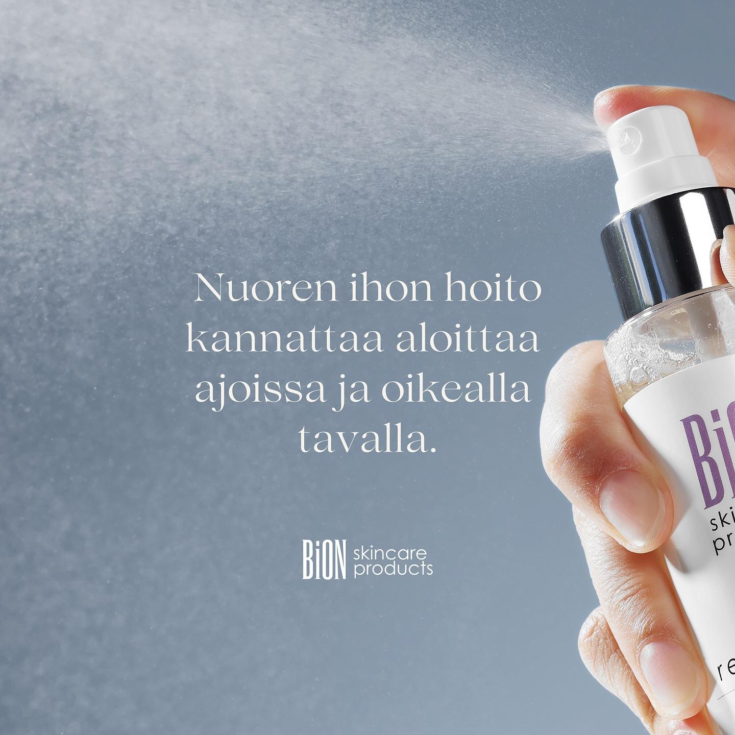 BiON-hoito nuoren ihon hoitoon